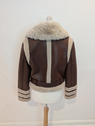 Flammode aviator jacket M NWT