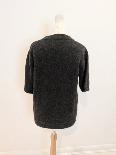 My Essential Wardrobe Grey Jumper Top S
