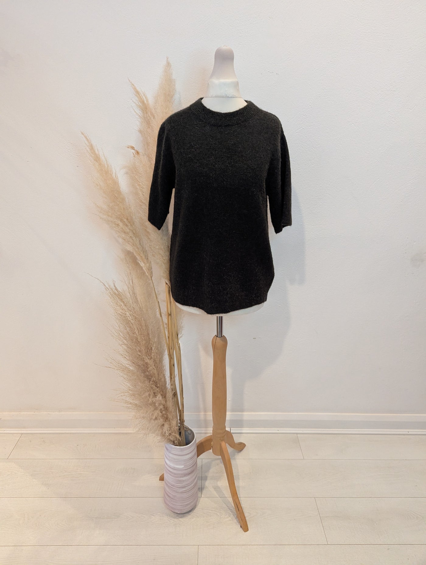 My Essential Wardrobe Grey Jumper Top S