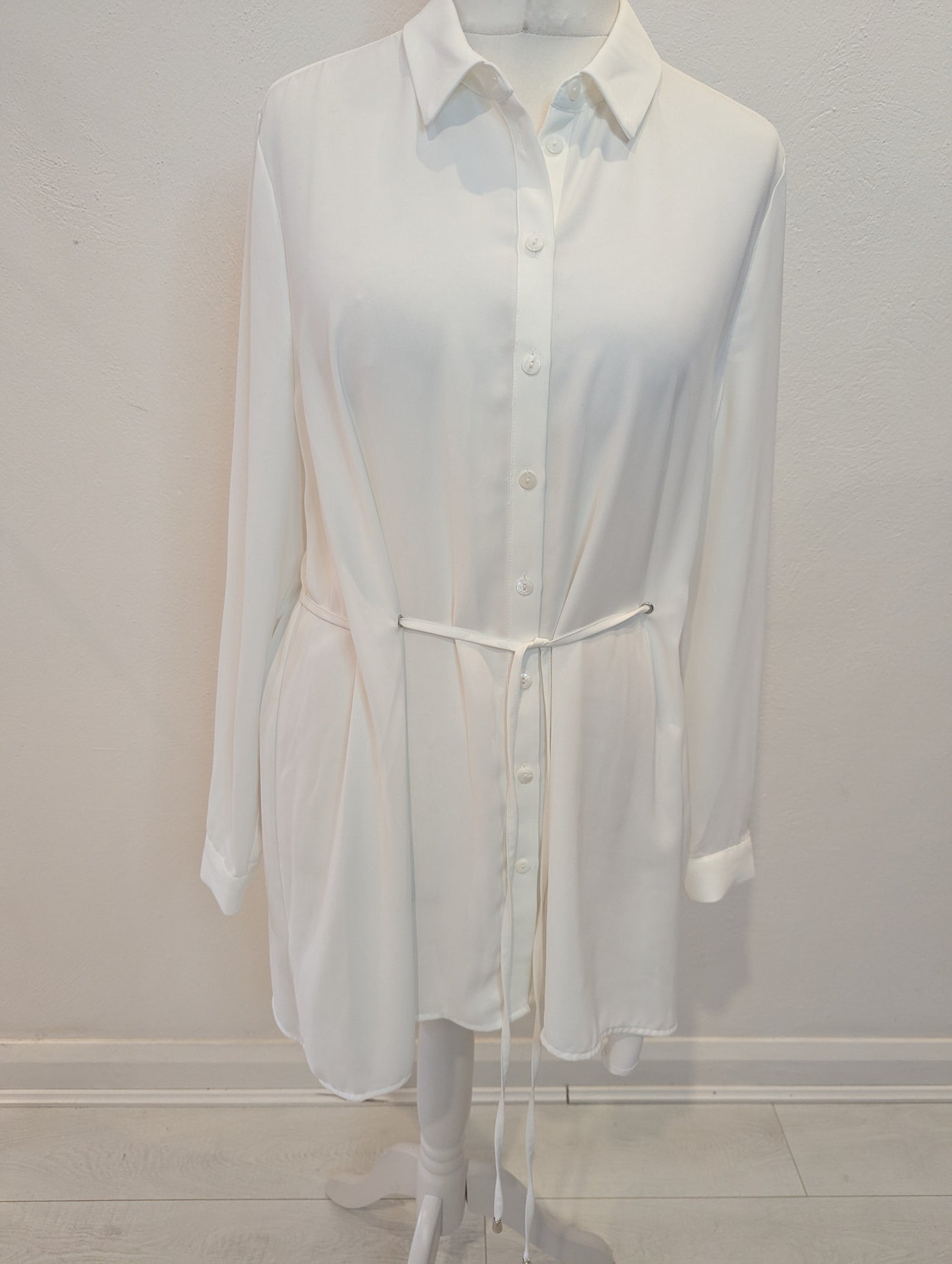 Phase Eight White Tunic Size 16