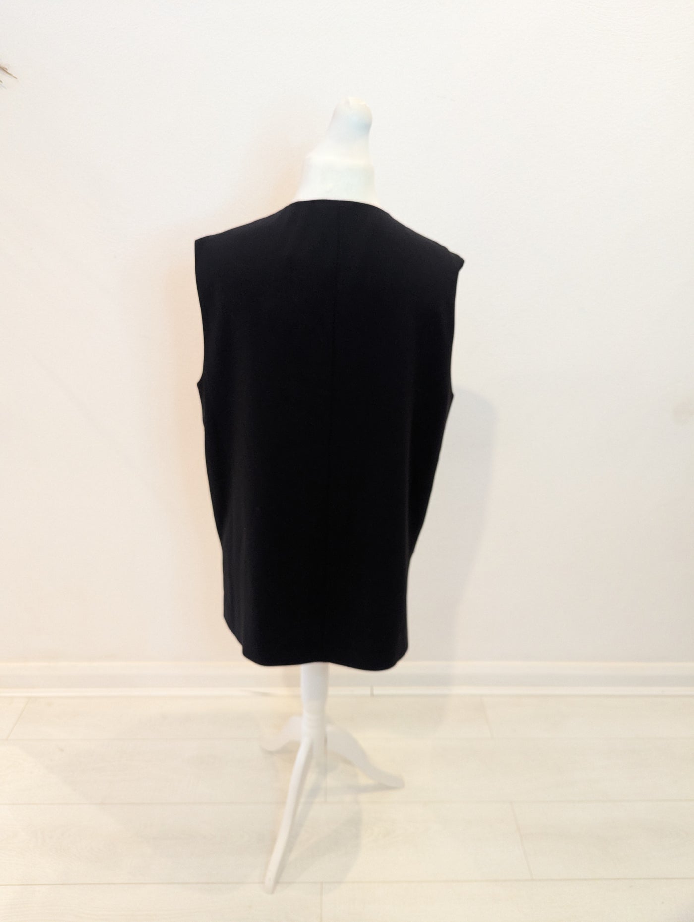 River Island Black Oversized Waistcoat 16