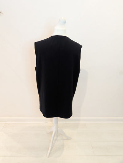 River Island Black Oversized Waistcoat 16