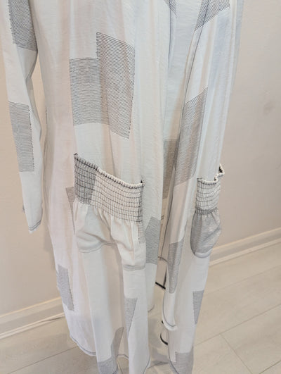 My Soul White/Black Two Piece Top/Jacket Medium