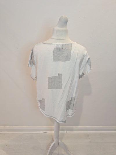 My Soul White/Black Two Piece Top/Jacket Medium