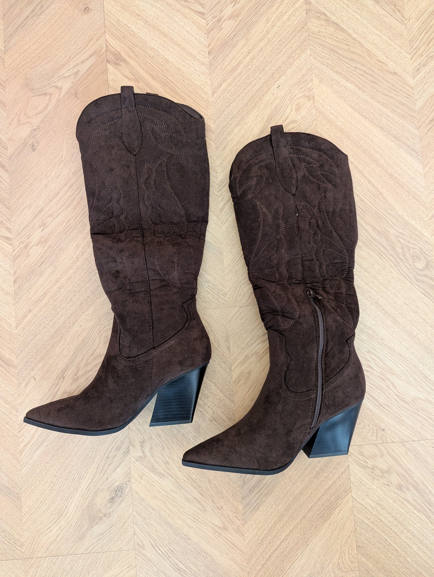 Brown cowboy boots 41 New
