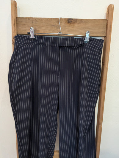 Simply Be Navy Pinstripe Suit Size 14 NWT