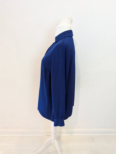 Hobbs Blue Blouse Size 16