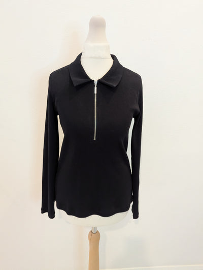 Baukjen Black Half Zip Size 8 NWT £69