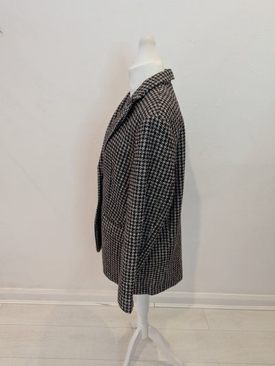 H&M Dogtooth Blazer Size Large