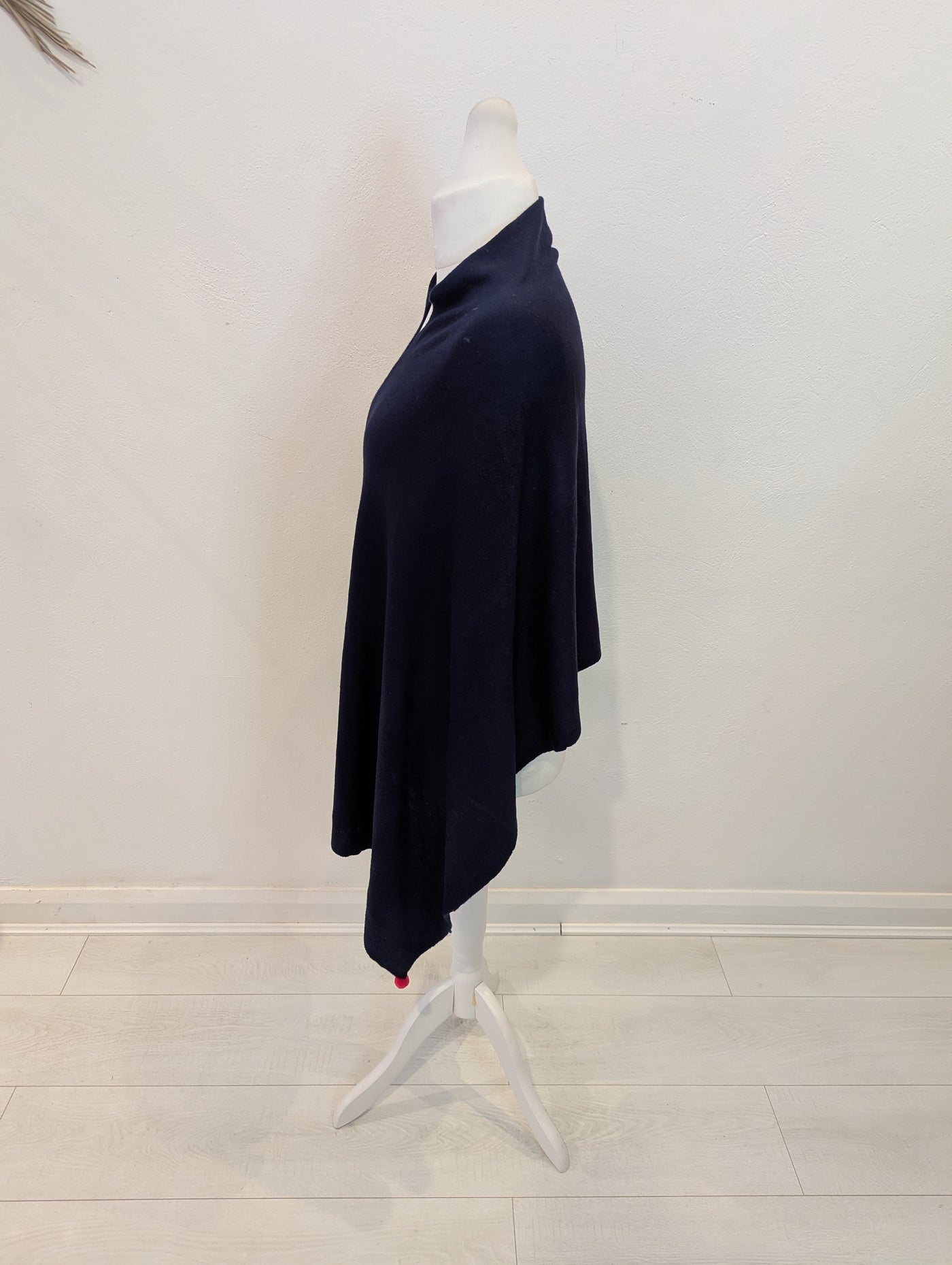 Navy Poncho