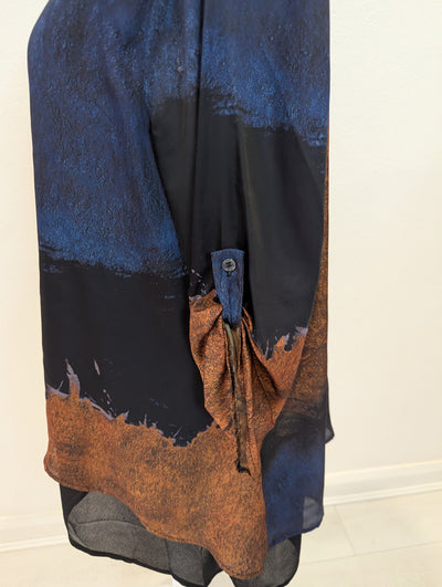 Saloos Navy Brown Tunic 16