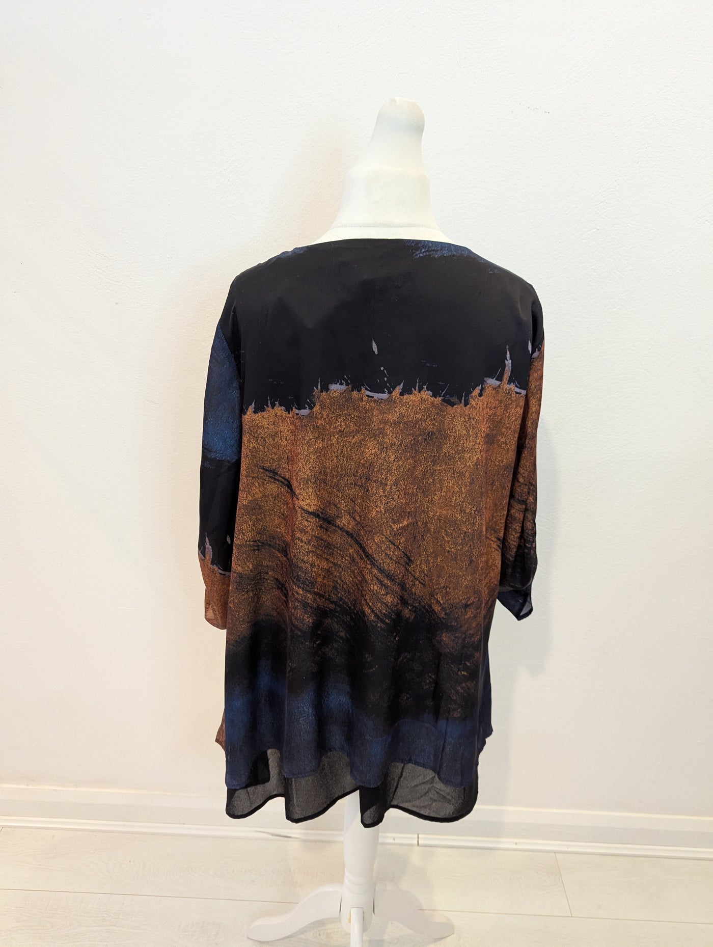 Saloos Navy Brown Tunic 16