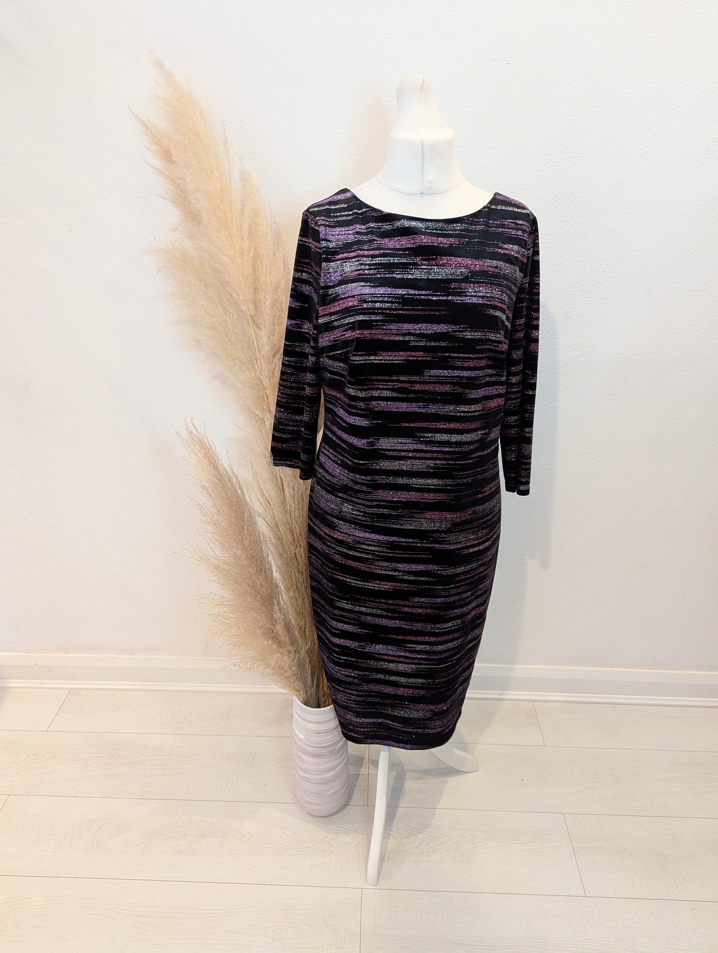 Roman Pink Glitter Dress 18