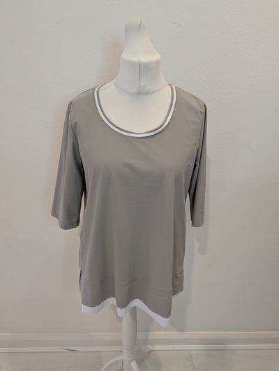 Naya Grey/ White Top Size Medium