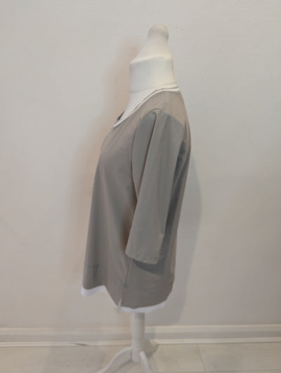 Naya Grey/ White Top Size Medium