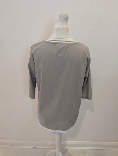 Naya Grey/ White Top Size Medium