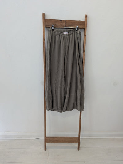 One Life Taupe Cotton Two Piece One Size