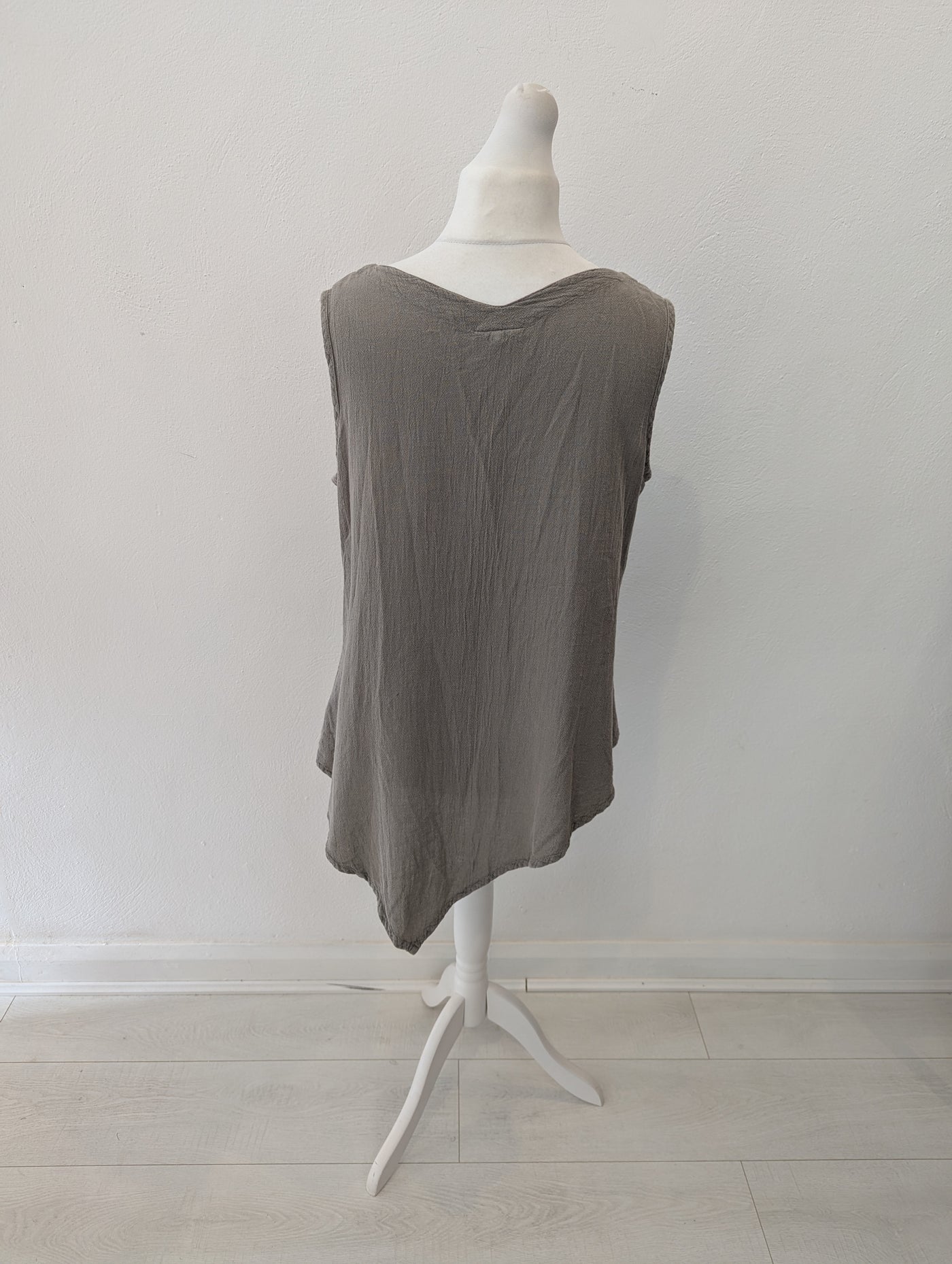 One Life Taupe Cotton Two Piece One Size