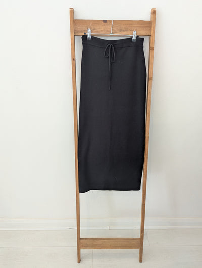 Elenza Black Knitted Skirt S/M RRP £49.99