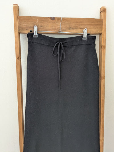 Elenza Black Knitted Skirt S/M RRP £49.99