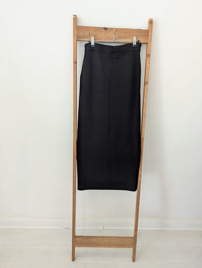 Elenza Black Knitted Skirt S/M RRP £49.99
