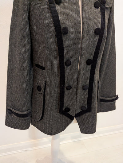 Per Una Black Tweed Jacket 16