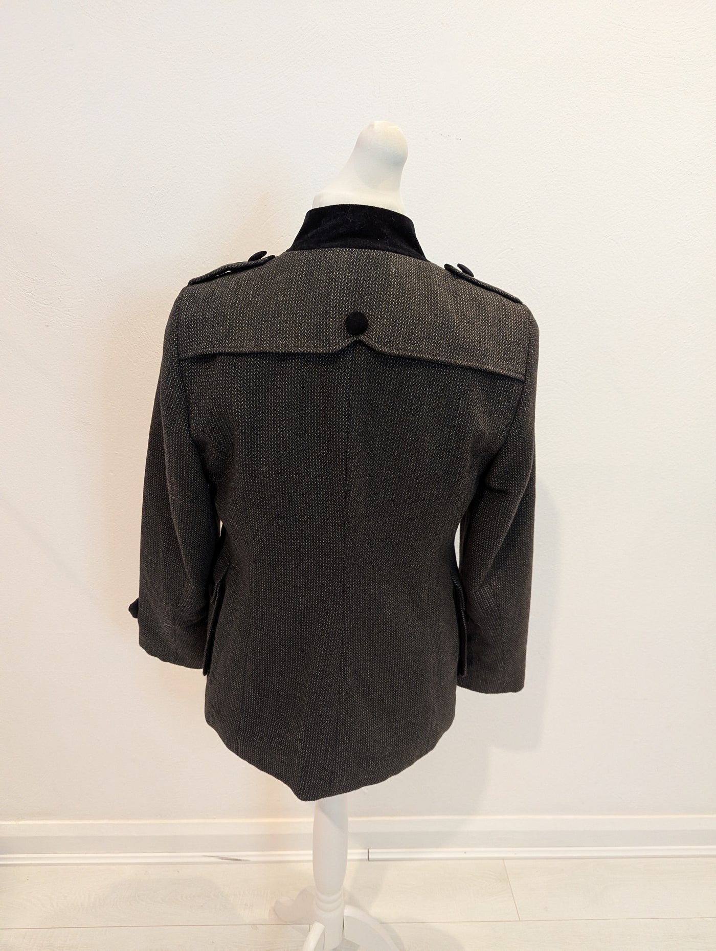 Per Una Black Tweed Jacket 16