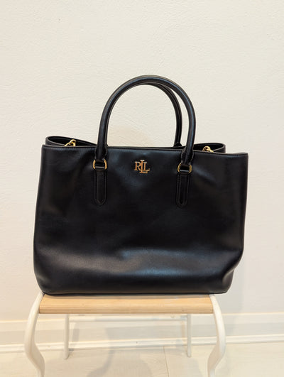 Ralph Lauren black Marcy tote RRP £459