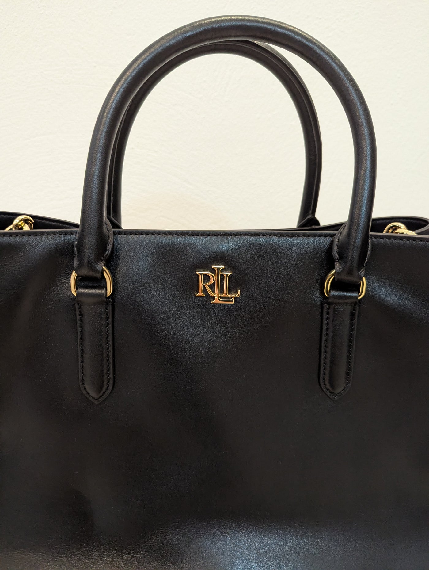 Ralph Lauren black Marcy tote RRP £459