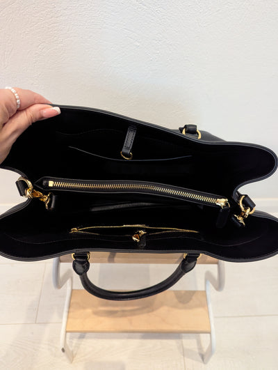 Ralph Lauren black Marcy tote RRP £459