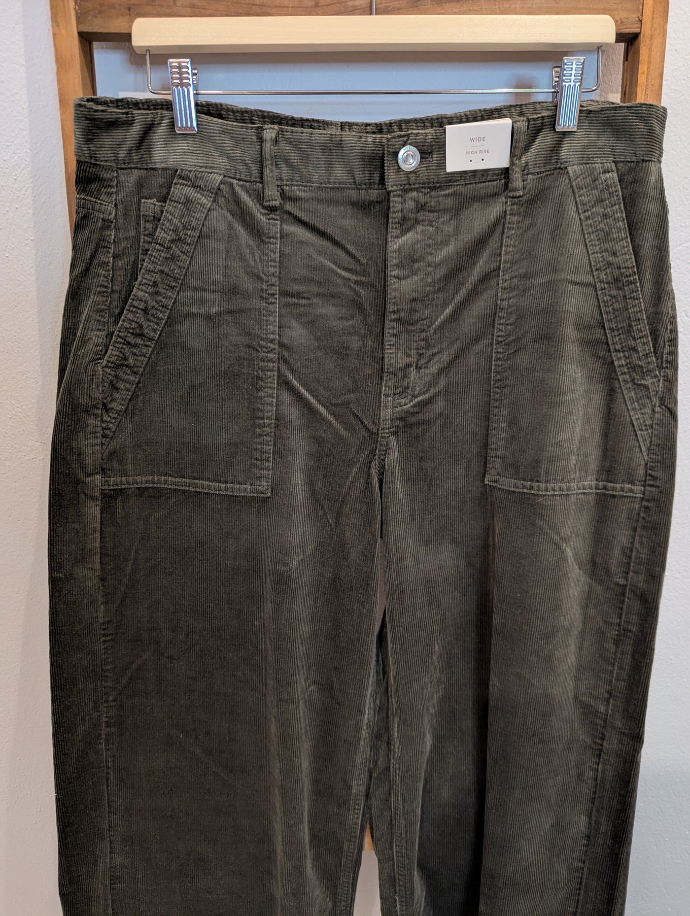 Per Una Khaki Cords 16R NWT