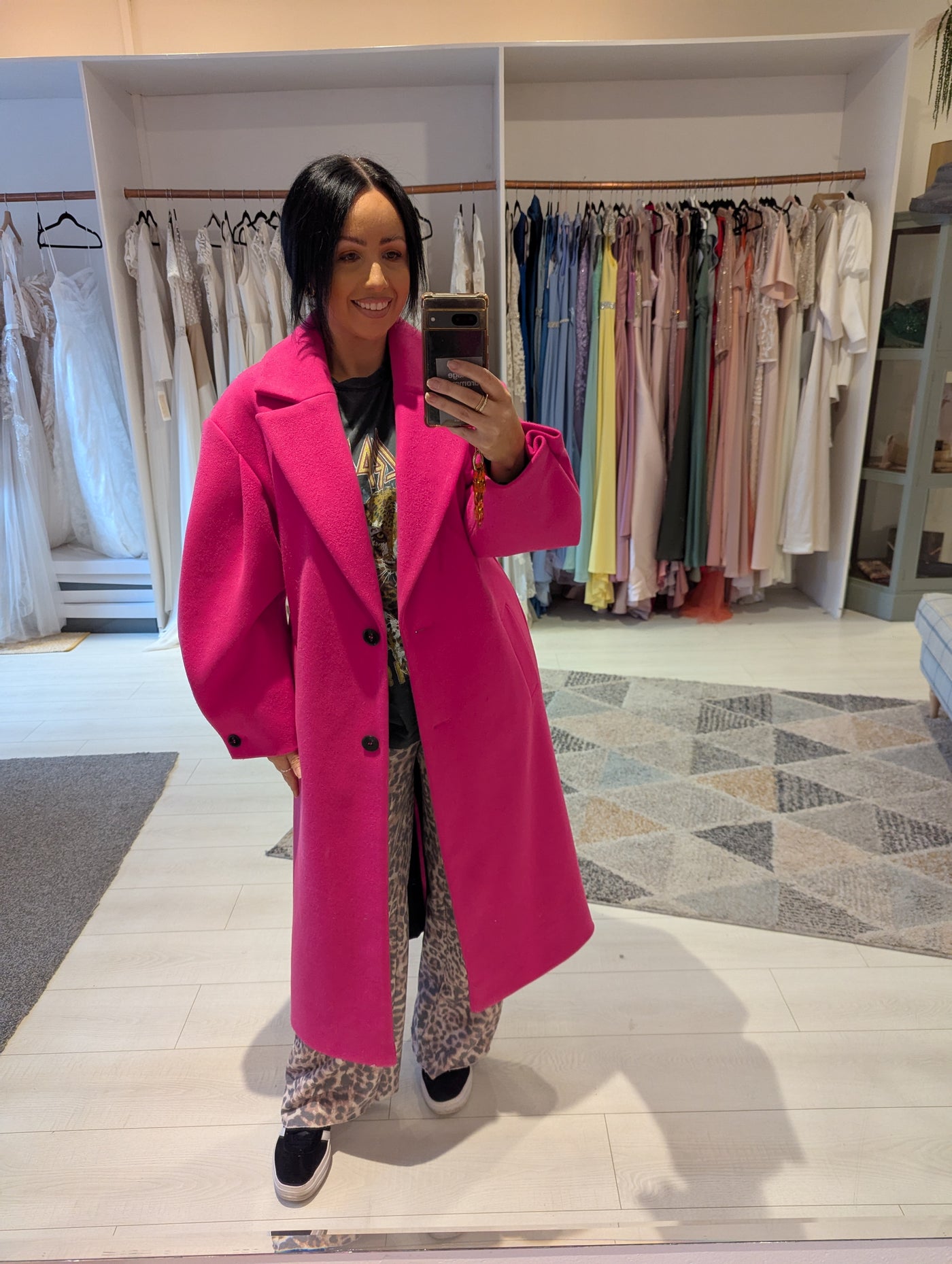 River Island Pink Coat 12