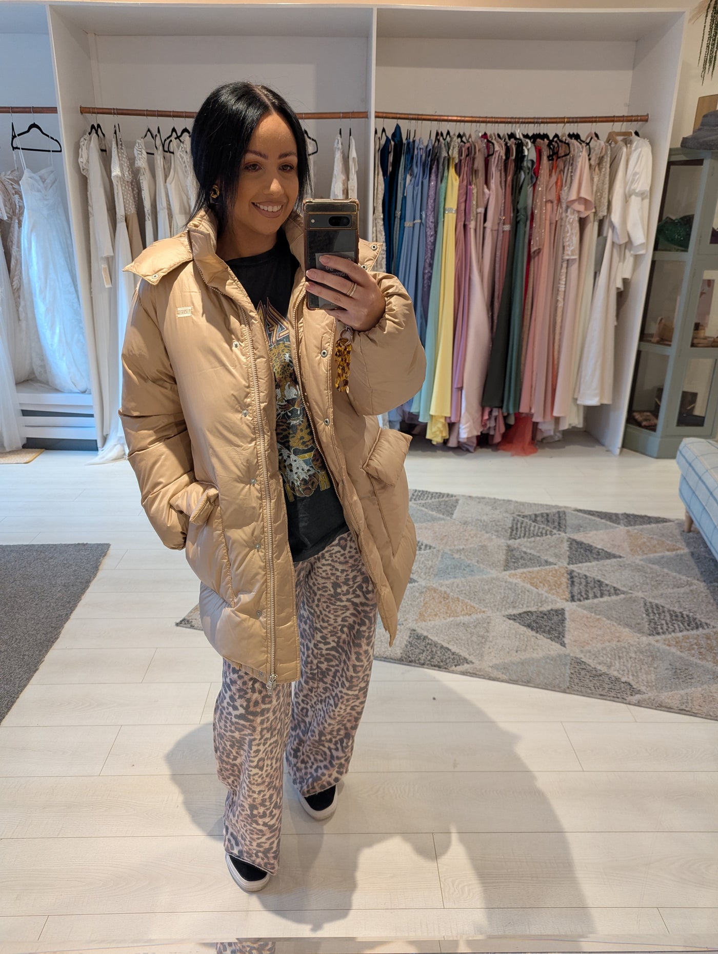 Levis Puffa Coat M