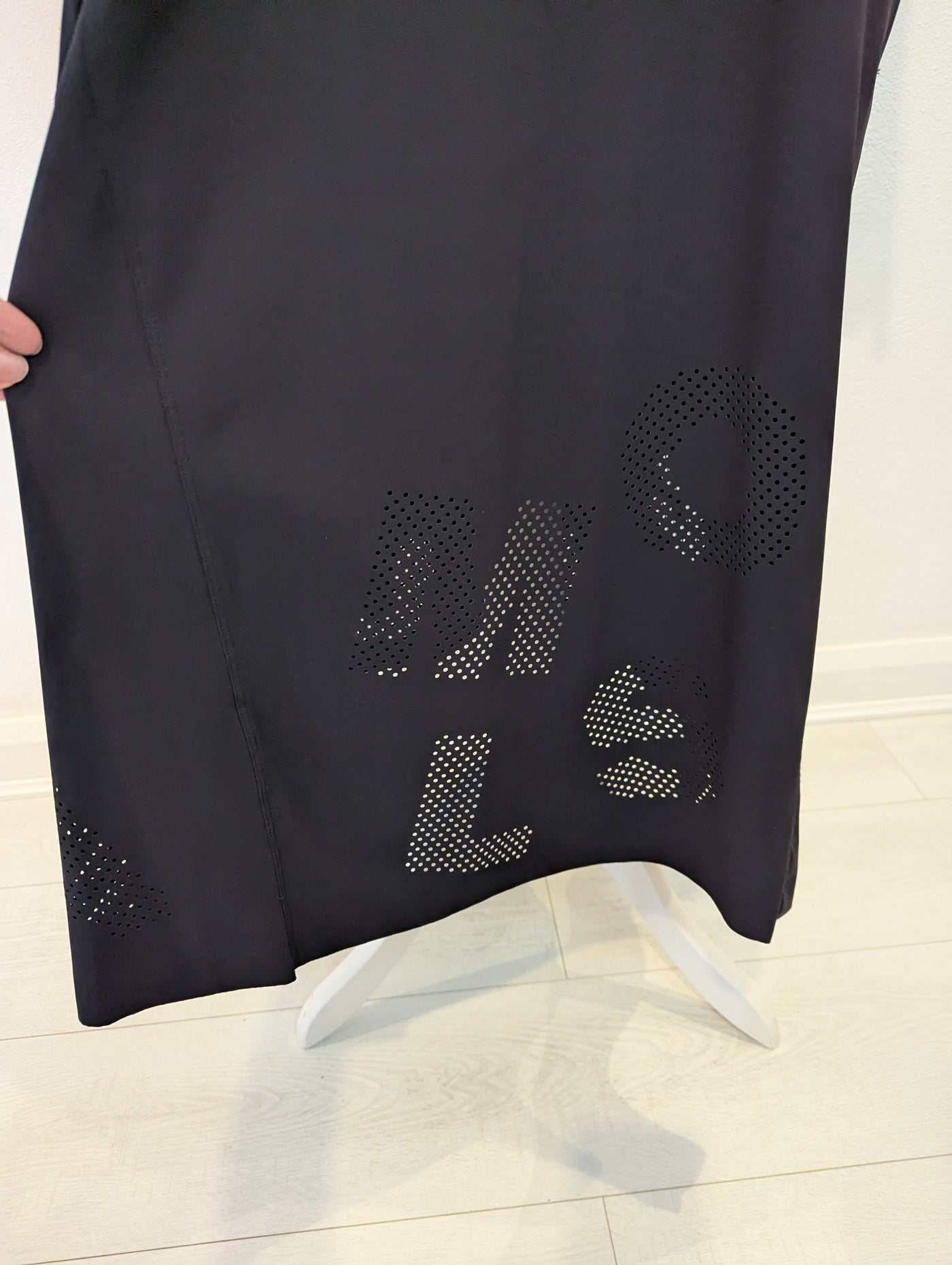 Marc Cain Sport Black Half Zip Dress L