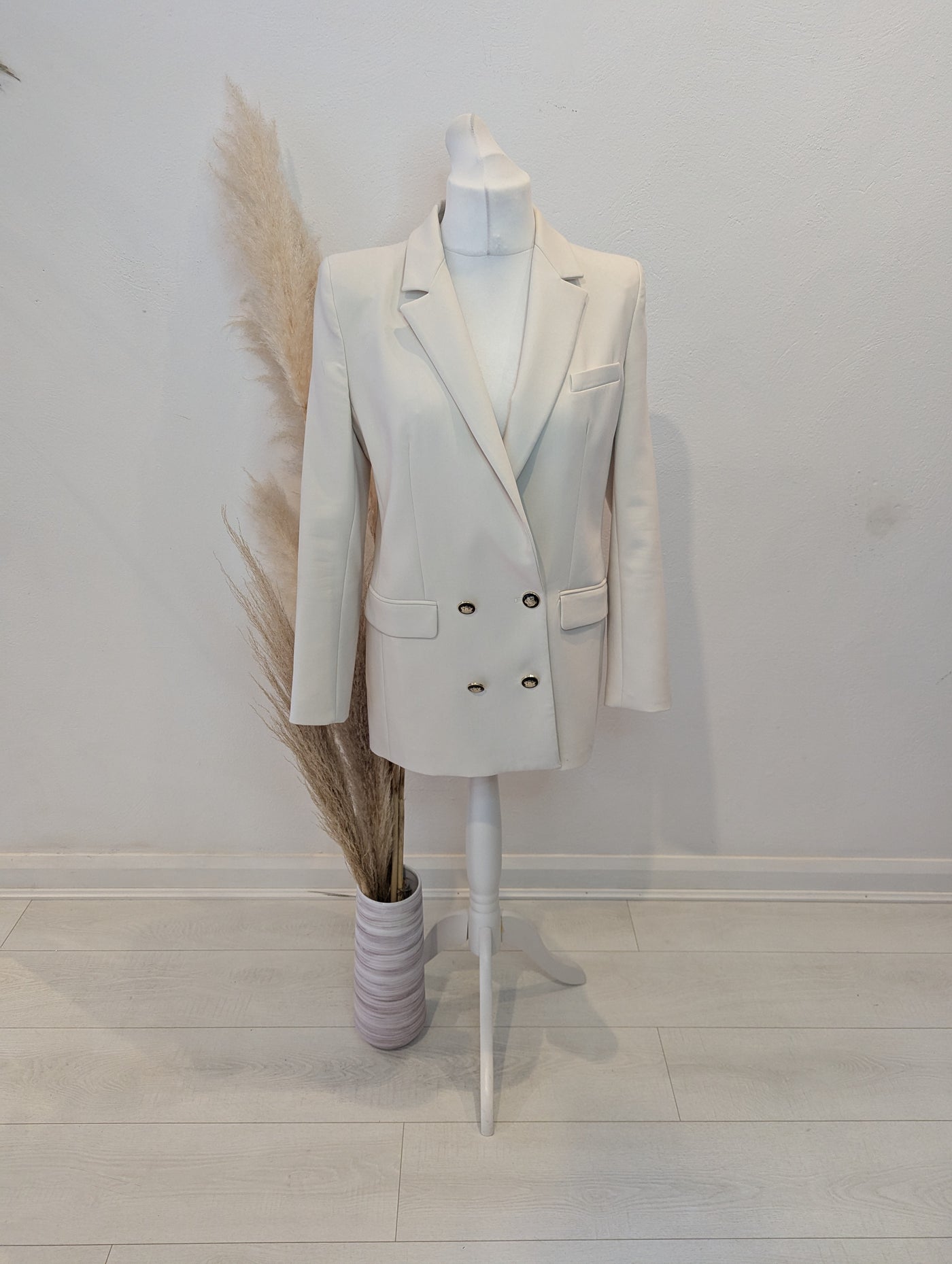 Zara Cream Blazer L