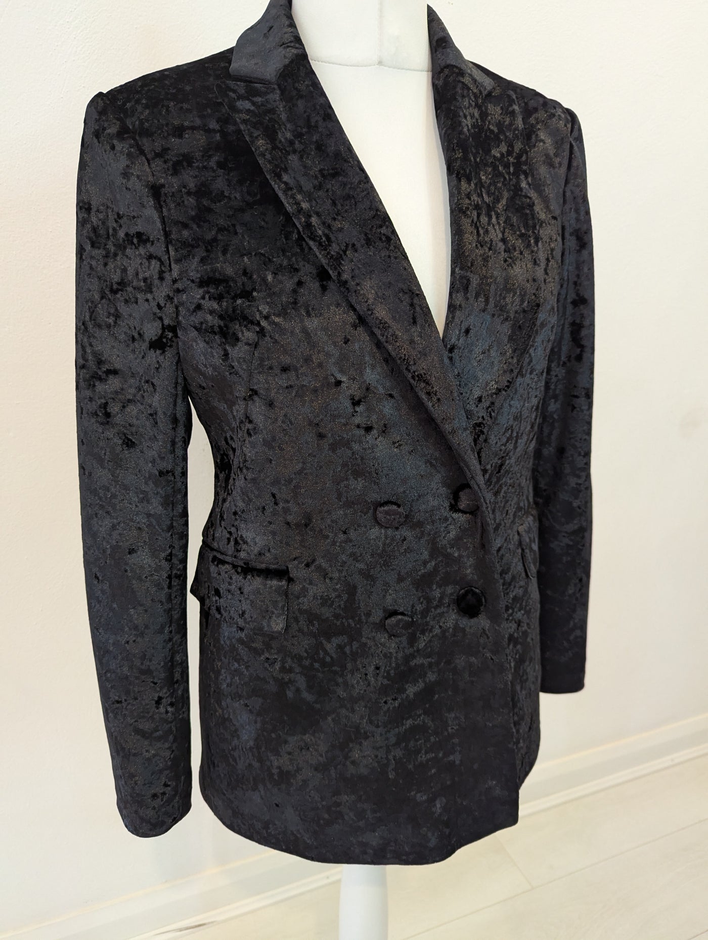 Topshop Velvet Blazer 12