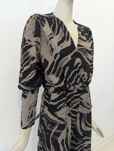 AX Paris black/ khaki jumpsuit 12 NWT RRP £48