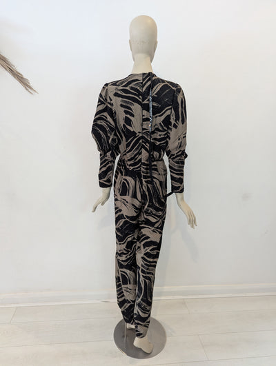 AX Paris black/ khaki jumpsuit 12 NWT RRP £48