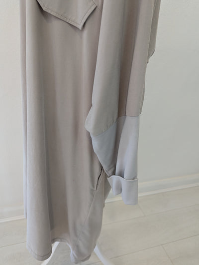 Elsewhere Taupe Dress L