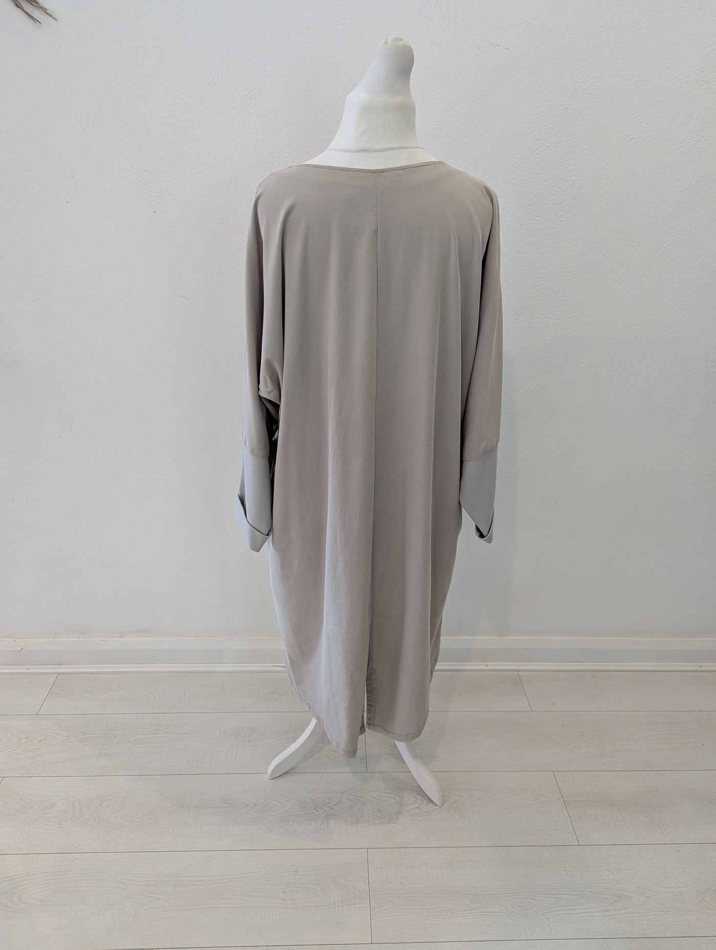 Elsewhere Taupe Dress L