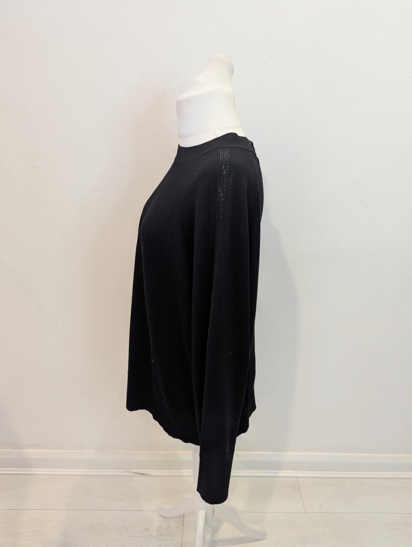 Marella Black tie back Jumper XXL