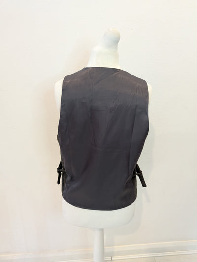 Xposed London Brown Tweed Waistcoat 10