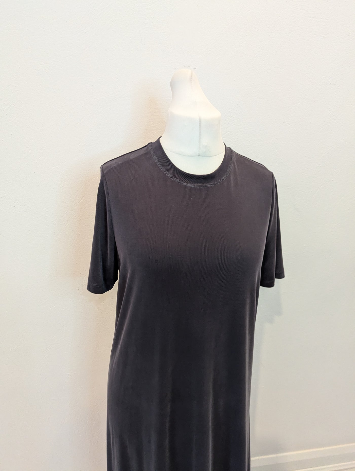 Autograph Grey Ribbed Maxi 16
