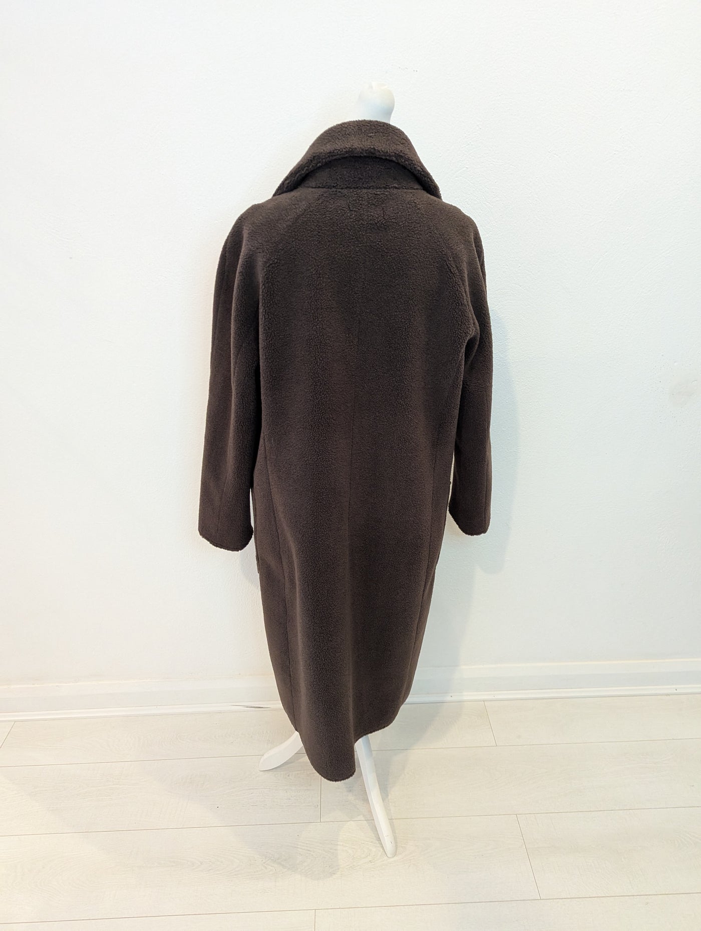 Mint Velvet Brown Teddy coat 16