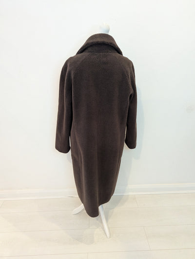 Mint Velvet Brown Teddy coat 16