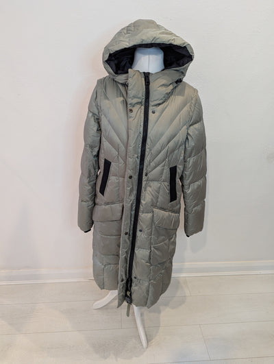 Creenstone khaki puffa coat 16