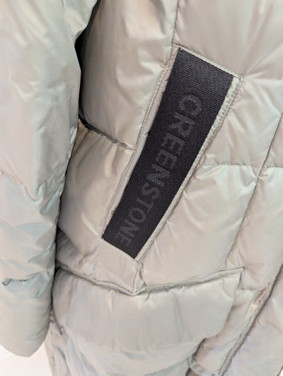 Creenstone khaki puffa coat 16