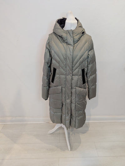 Creenstone khaki puffa coat 16