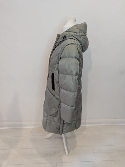 Creenstone khaki puffa coat 16
