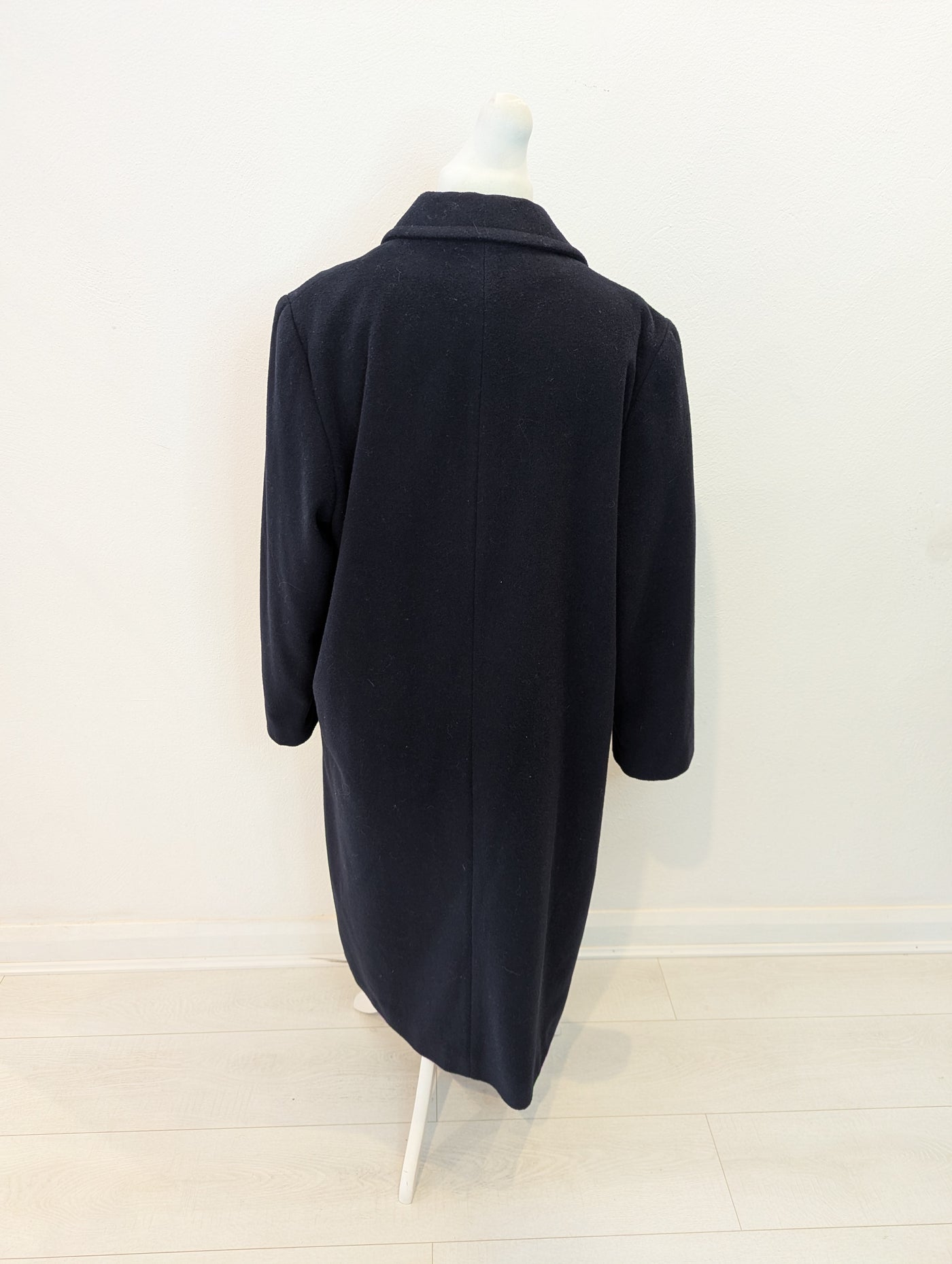 The Edinburgh Collection Navy Wool Coat 16